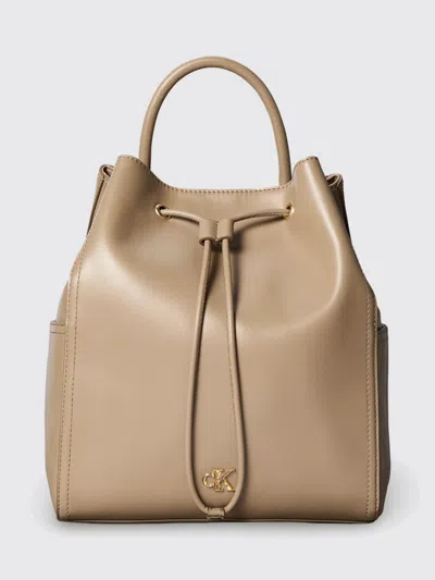 Calvin Klein Backpack Woman  In Brown