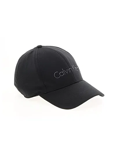 Pre-owned Calvin Klein Baseball Cap In Black