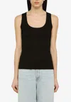 Calvin Klein Black Modal Tank Top In Black