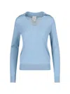 Calvin Klein Baisc Sweater In Light Blue