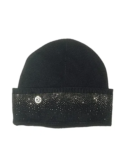 Pre-owned Calvin Klein Beanie Hat In Black