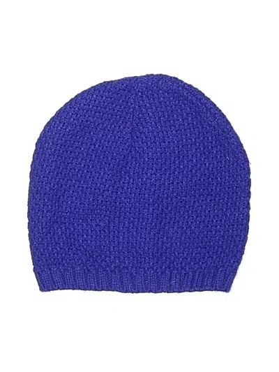 Pre-owned Calvin Klein Beanie Hat In Blue