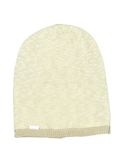 Pre-owned Calvin Klein Beanie Hat In Brown