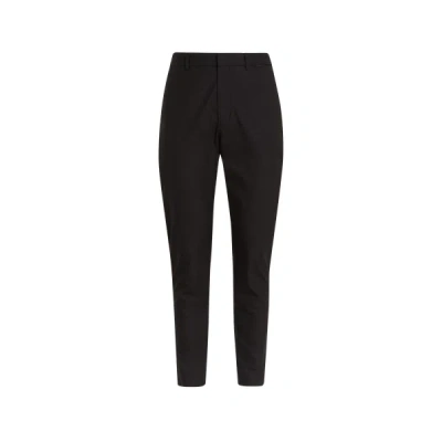 Calvin Klein Slim Fit Chino Trousers In Black