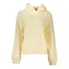 Calvin Klein Beige Brushed Logo Hooded Sweatshirt