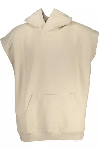 CALVIN KLEIN CALVIN KLEIN BEIGE COTTON MEN MEN'S SWEATER