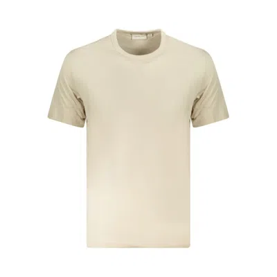 Calvin Klein Beige Cotton Men T-shirt