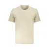 Calvin Klein Beige Cotton Men T-shirt