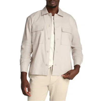 CALVIN KLEIN BEIGE LYOCELL SHIRT