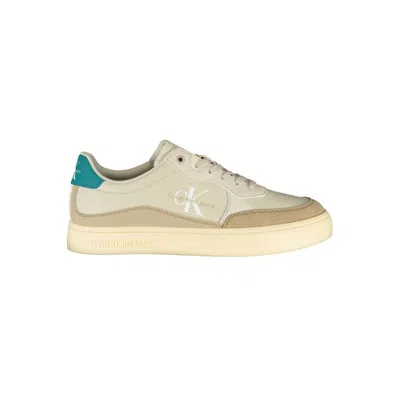 CALVIN KLEIN CALVIN KLEIN BEIGE POLYESTER MEN'S SNEAKER