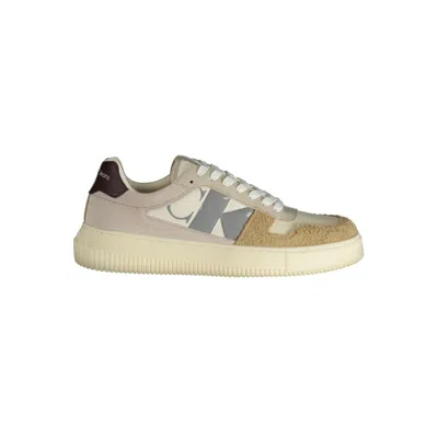 Calvin Klein Beige Polyester Trainer
