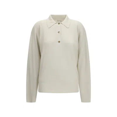 Calvin Klein Beige Silk Sweatshirt In Neutral