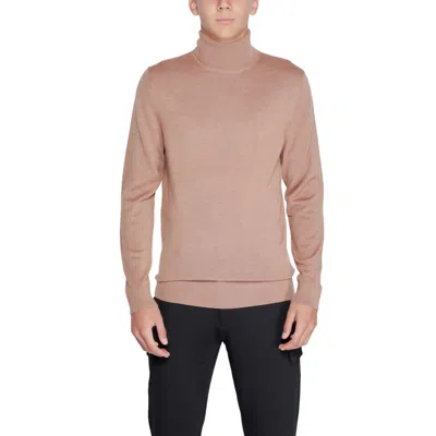 Calvin Klein Beige Wool Men's Sweater