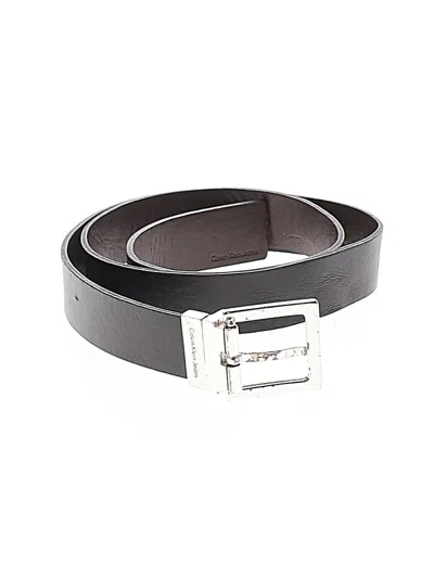 Pre-owned Calvin Klein Belt In Black
