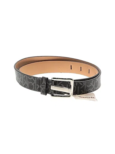 Pre-owned Calvin Klein Belt In Black