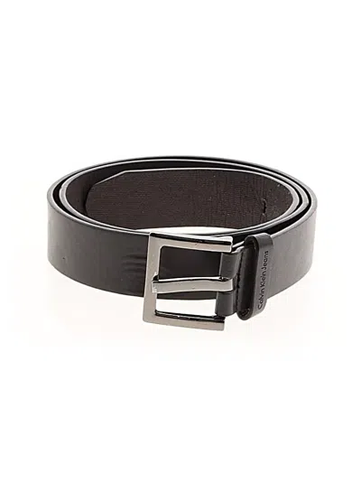 Pre-owned Calvin Klein Belt In Black
