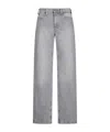 Calvin Klein Belt-loop Bell Bottoms In Gray