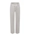 Calvin Klein Belt-loop Pants In Gray
