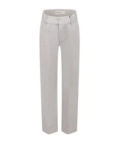 Calvin Klein Kids' Belt-loop Pants In Gray