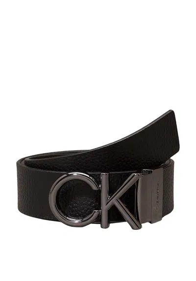 Calvin Klein Belt Man  K50k510948-bax Multicolor In Black