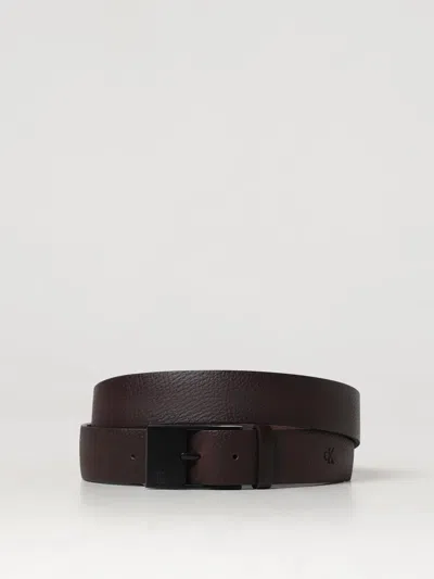Calvin Klein Belt Men  In Brown