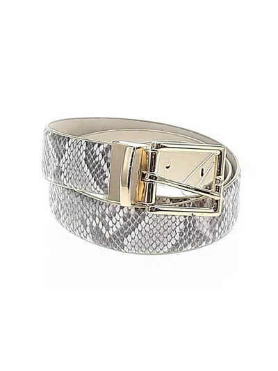 Pre-owned Calvin Klein Belt In Silver