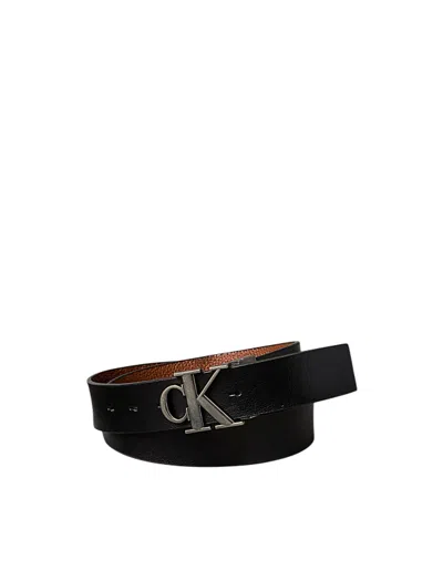 Calvin Klein Belts Black In Nero Scuri