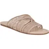 Calvin Klein Bestina Slide Sandal In Natural