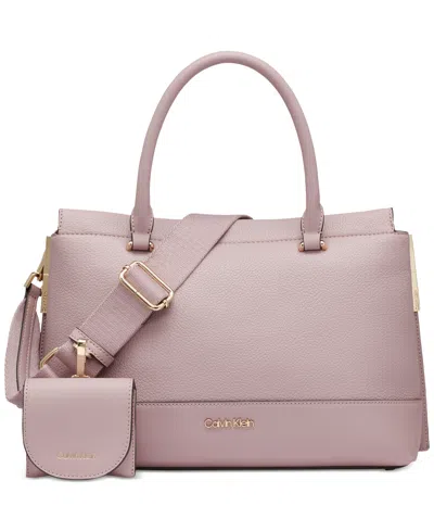 Calvin Klein Bianca Triple Compartment Convertible Satchel