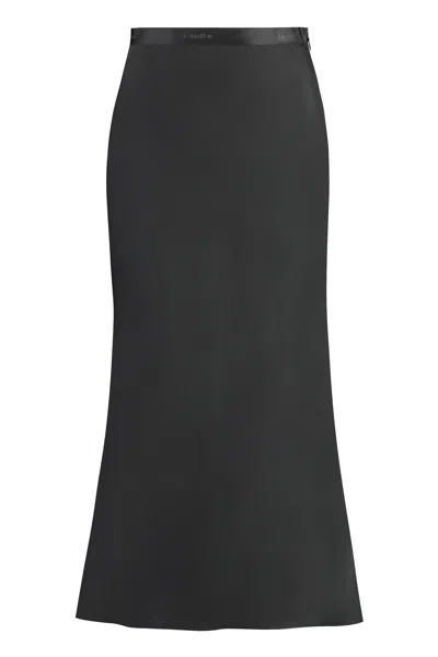 CALVIN KLEIN CALVIN KLEIN BIAS MIDI SKIRT