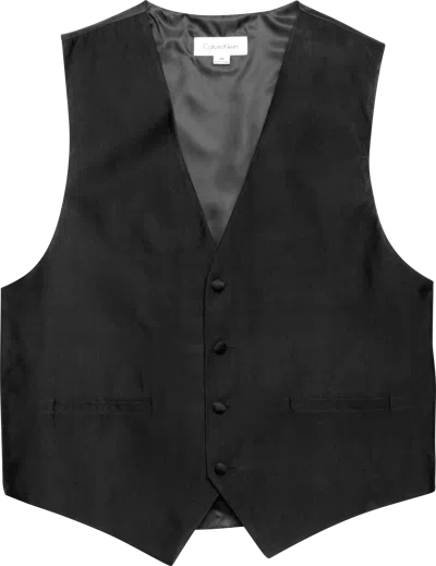 Calvin Klein Formal Suit Vest In Pattern