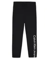Calvin Klein Kids' Big Boys Fleece Joggers In Black