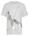 Calvin Klein Big Boys Giant Foil Ck Short Sleeve T-shirt