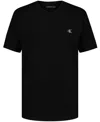 Calvin Klein Big Boys Monologo V-neck T-shirt In Black