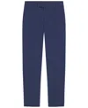 Calvin Klein Boy's Wrinkle-resistant Performance Trousers In Navy