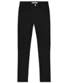 Calvin Klein Big Boys Slim Flex 5 Pocket Pant In Black