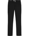 Calvin Klein Big Boys Slim Flex 5 Pocket Pant In Black