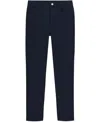 Calvin Klein Big Boys Slim Flex 5 Pocket Pant In Dark Sapphire