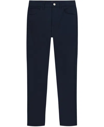 Calvin Klein Kids' Big Boys Slim Flex 5 Pocket Pant In Dark Sapphire