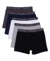 Calvin Klein Big Boys Stretch Boxer Brief, Pack Of 5 In Black Arch