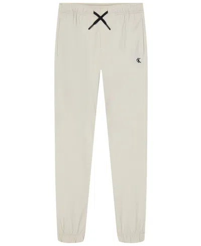 Calvin Klein Kids' Big Boys Ckj Tech Jogger In Oatmeal