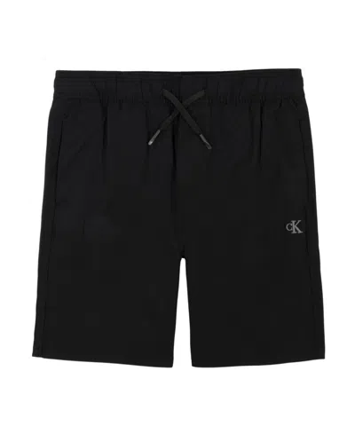 Calvin Klein Kids' Big Boys Ckj Tech Short In Black
