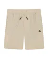 Calvin Klein Big Boys Tech Shorts In Oatmeal