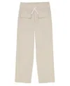 Calvin Klein Big Girls Twill Wide Leg Pants In Neutral