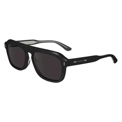 Calvin Klein Black Acetate Sunglasses