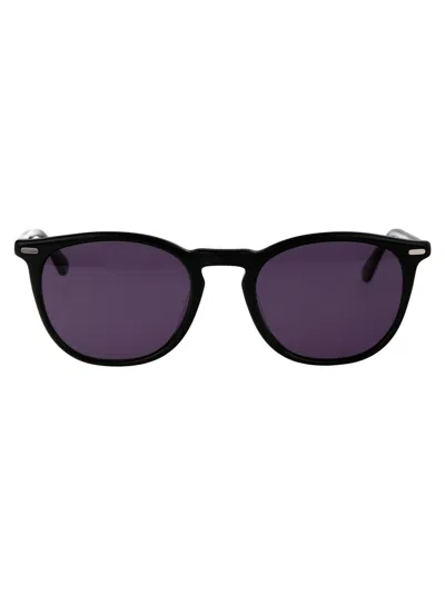 CALVIN KLEIN CALVIN KLEIN BLACK ACETATE SUNGLASSES