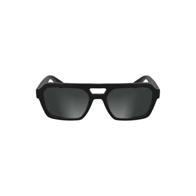 Calvin Klein Black Bio Based Fabric Sunglasses