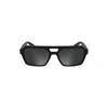 Calvin Klein Black Bio Based Fabric Sunglasses