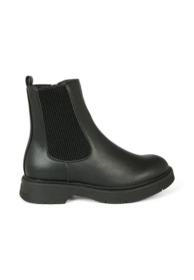 CALVIN KLEIN BLACK BOOTS FOR KIDS WITH LOGO