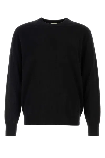 CALVIN KLEIN BLACK CASHMERE BLEND SWEATER